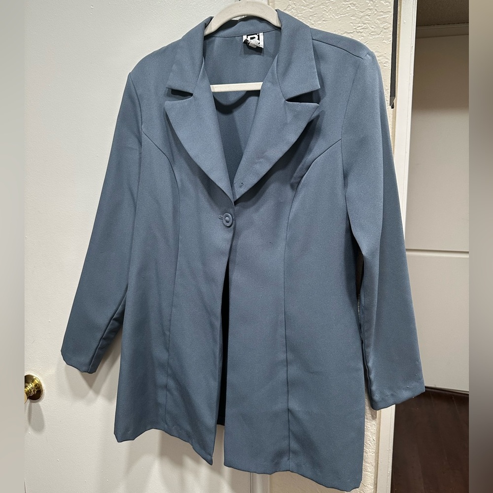blue blazer
